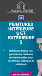 Mobile Screenshot of la-maison-du-peintre.fr